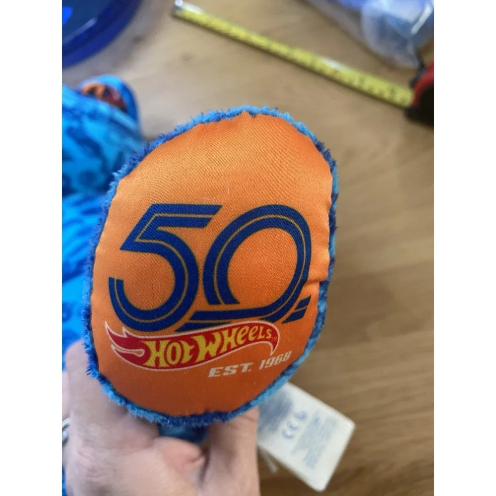 Build-A-Bear Workshop 2018 Hot Wheels 50th Anniversary Stuffed Bear Plushie‎